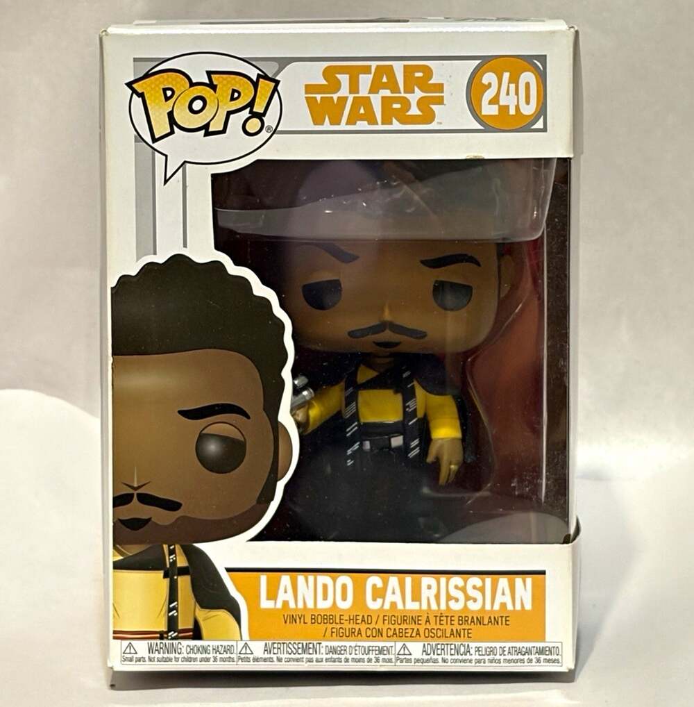 Funko Pop! Vinyl Star Wars Lando Calrissian Vinyl Bobble-Head #240
